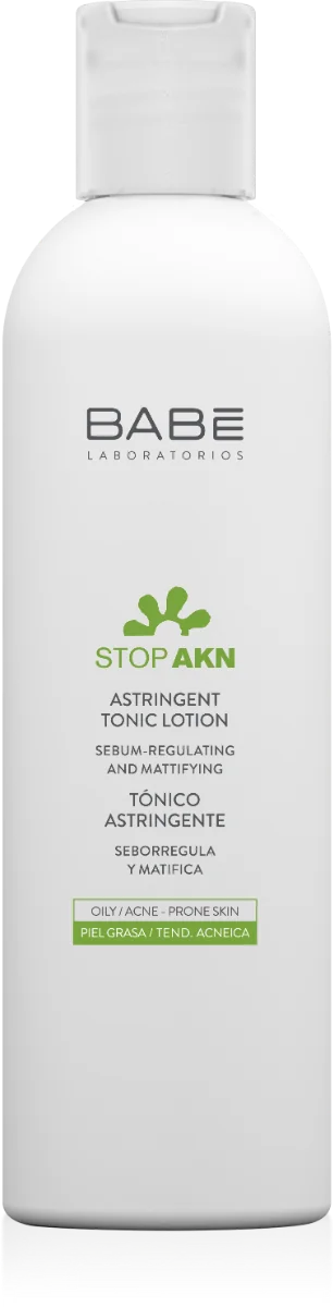 BABÉ AKNÉ Pleťové tonikum so sťahujúcim účinkom (AKN Astringent Tonic Lotion) 1×250 ml, pleťové tonikum