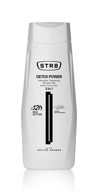 Str8 Detox Power Shg 400ml 1×400 ml, sprchový gél