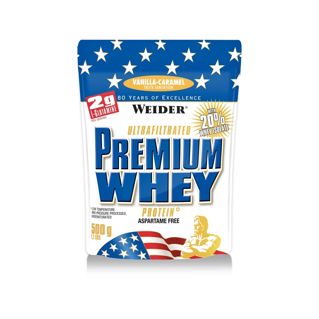 Weider Premium Whey Protein 500 g vanilka-karamel