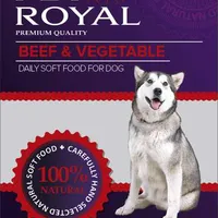 Pet Royal Kapsička Dog Hovädzie Maso+Zelenina 100g