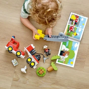 LEGO® DUPLO® 10969 Hasičské auto 1×1 ks, lego stavebnica