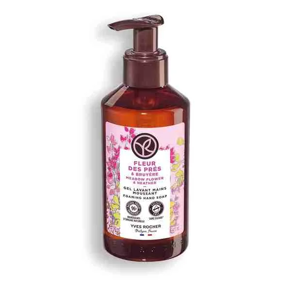Yves Rocher Tekuté mydlo na ruky Lúčne kvety & vres 1×190 ml, tekuté mydlo