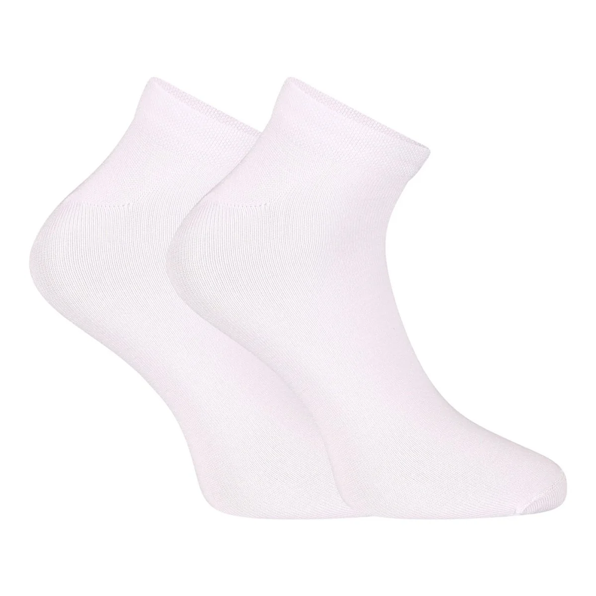 3PACK ponožky nízke bambusové biele (3PBN02) S