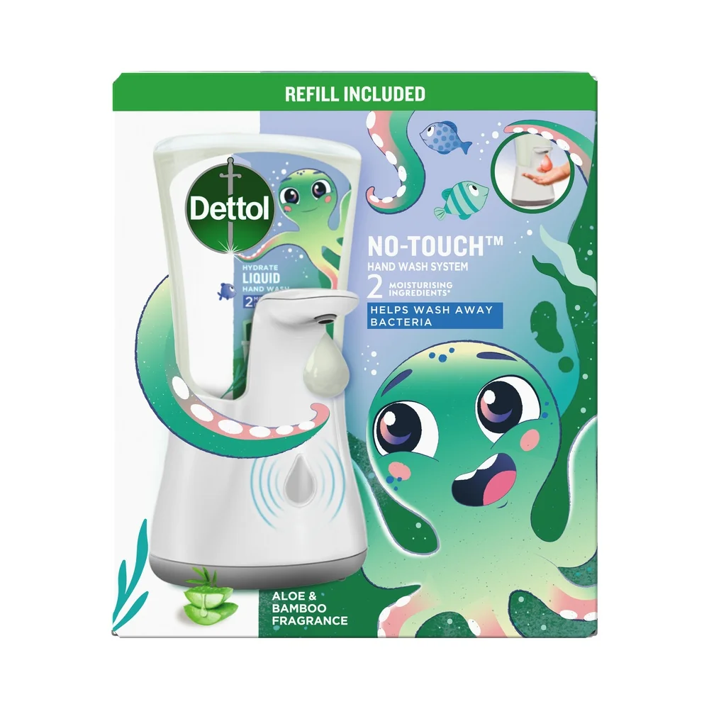 DETTOL Bezdotykový dávkovač mydla Dobrodruh 250 ml