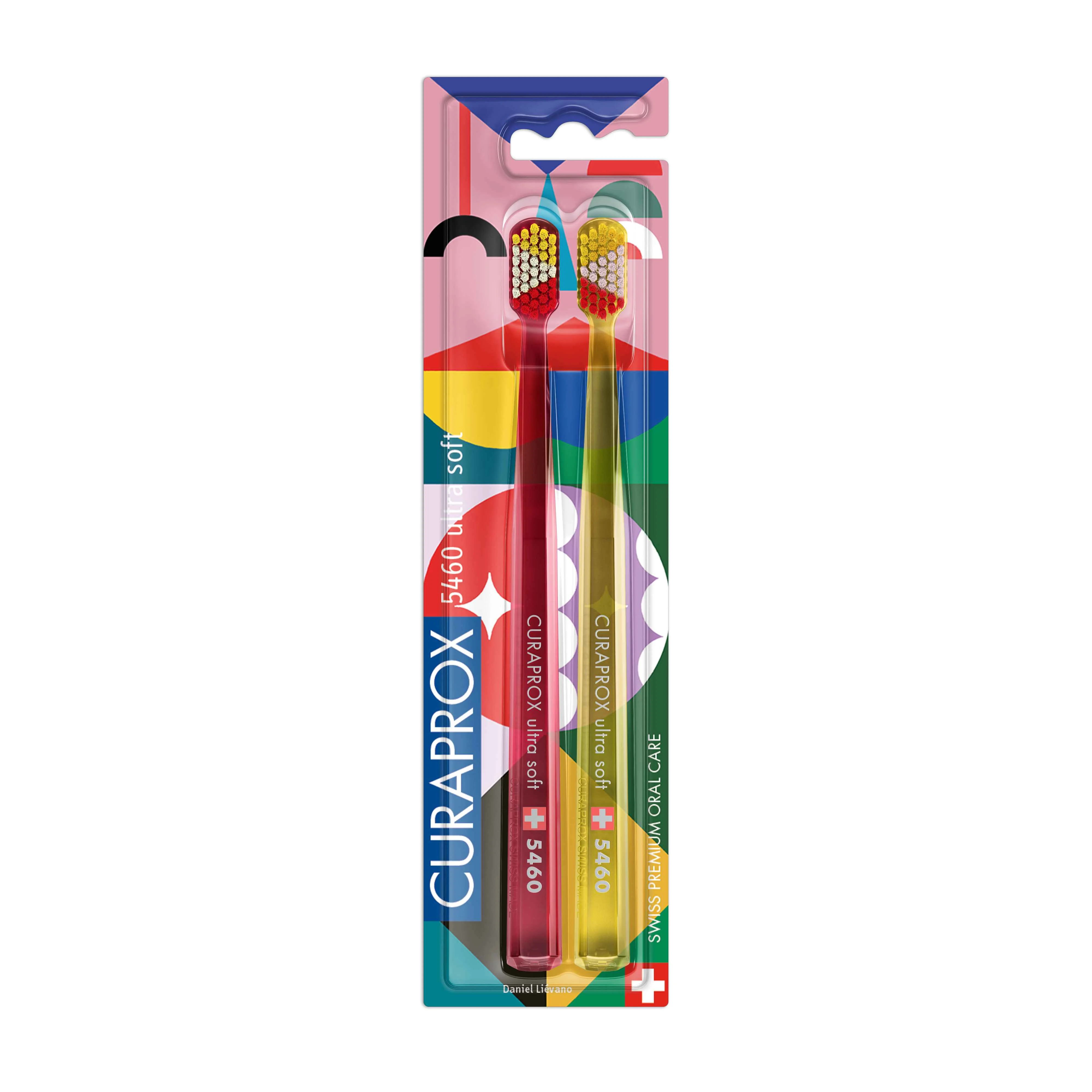 CURAPROX CS 5460 ultra soft Cirkusová edícia 1×2 ks, zubné kefky