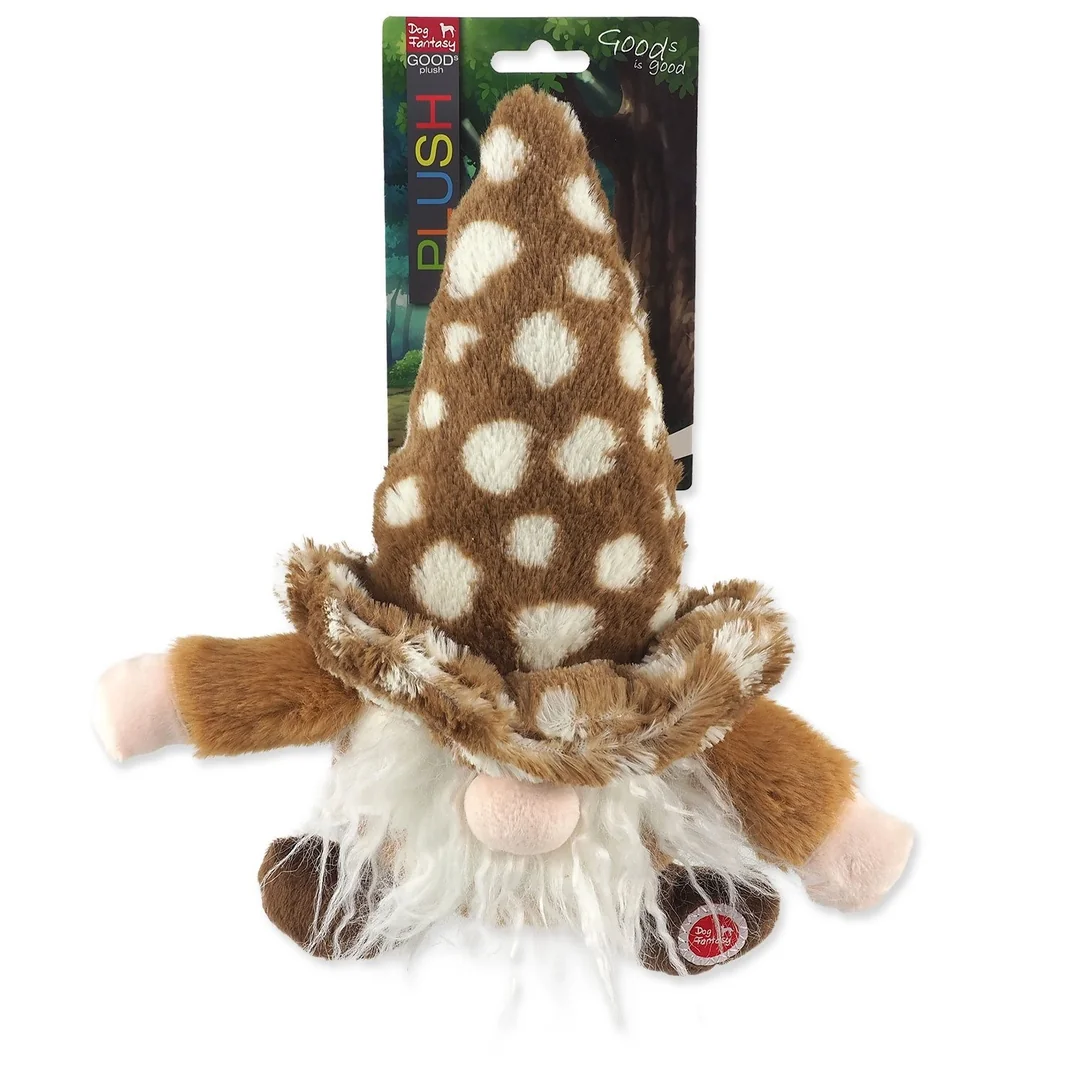 Hračka Dog Fantasy škriatok hnedý 30cm