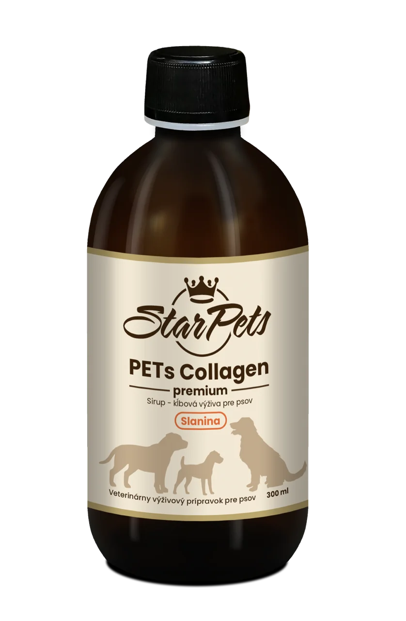 PETs Collagen premium SLANINA 1×300 ml, kĺbová výživa pre psy