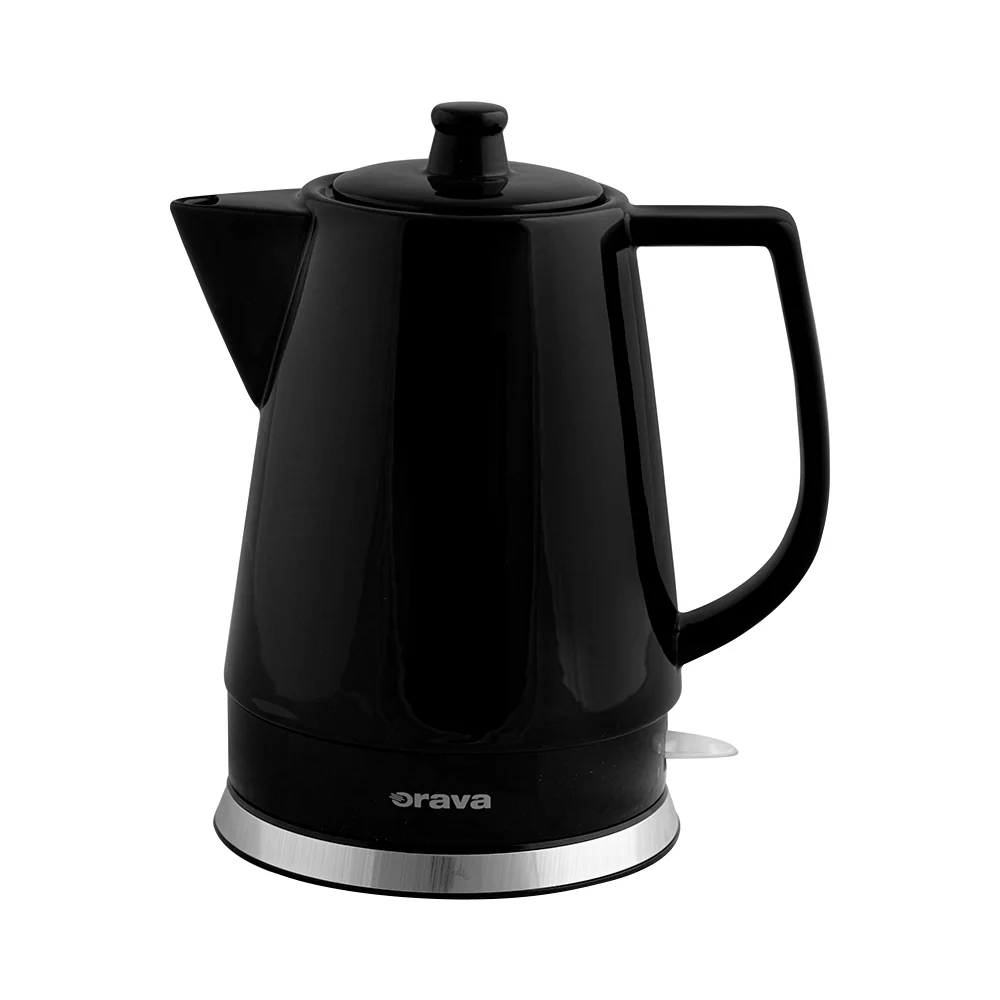 Keramická kanvica 1,5 l  čierna