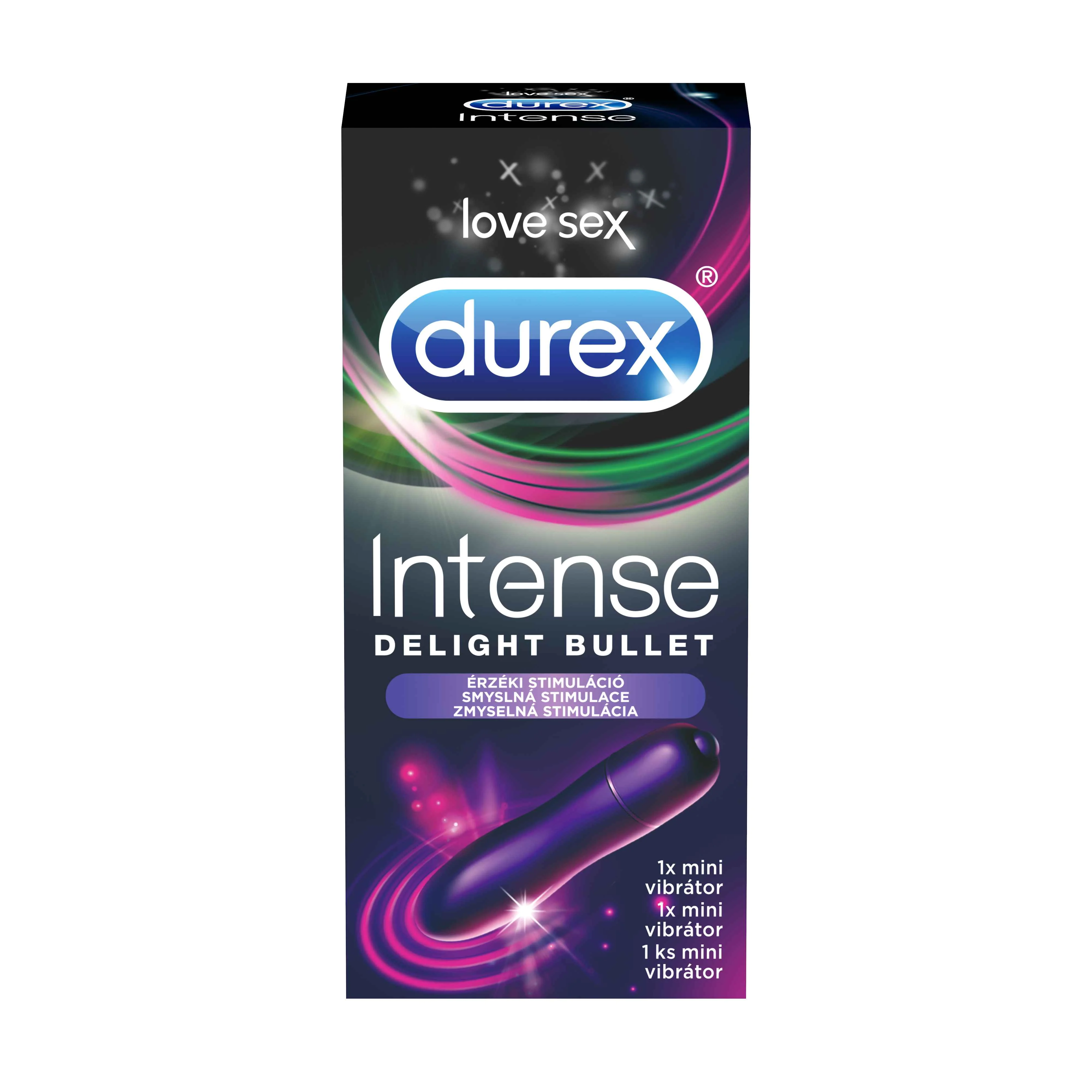 DUREX Intense Delight Bullet Mini vibrátor 1×1 ks, mini vibrátor