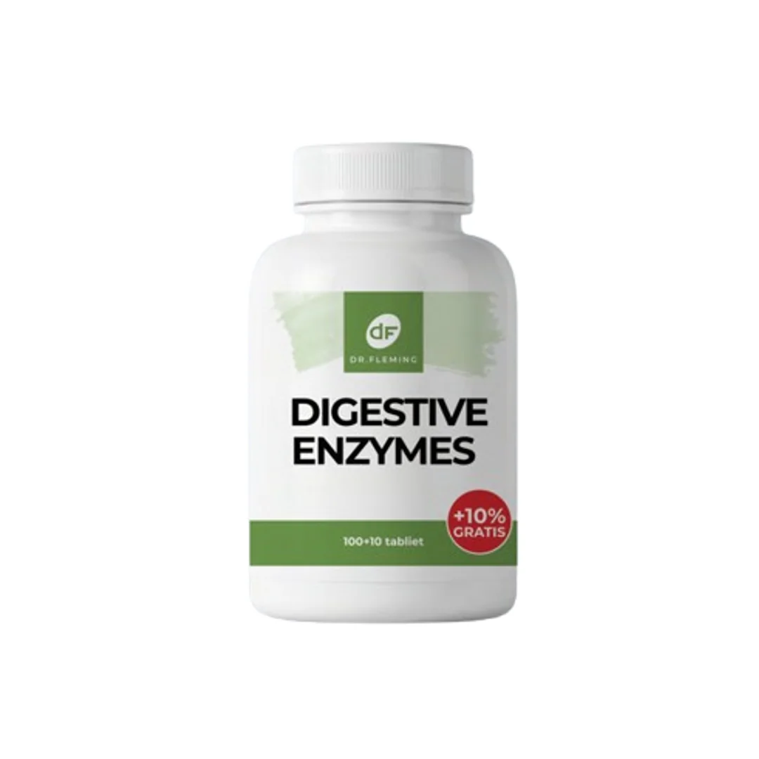 DR. FLEMING Digestive Enzymes tráviace enzýmy +10% gratis 110ks