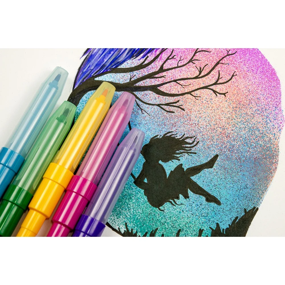 Fúkacie fixky AIR PENS COLOURING SET 1500/9 9 farieb v balení