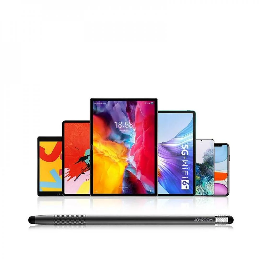 Stylus dotykové pero pre smartfóny a tablety - Čierna