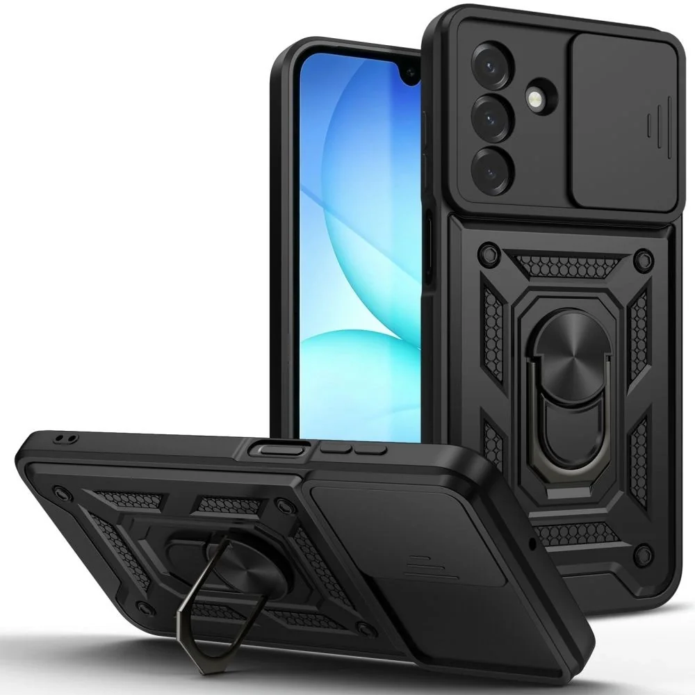 Tech-Protect CamShield kryt na Samsung Galaxy A17 / A18 / A26 4G / 5G, čierny