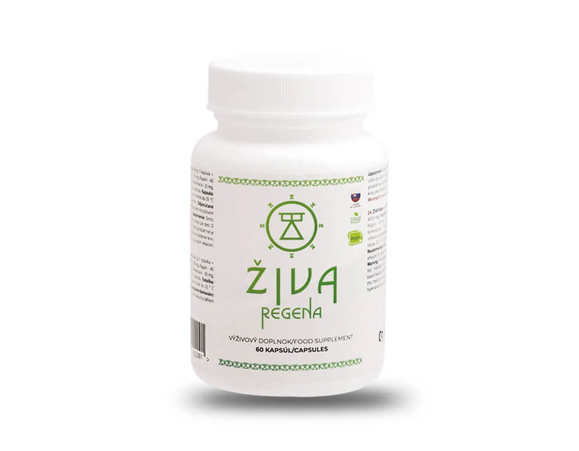ŽIVA regena - hirudoterapia v kapsule