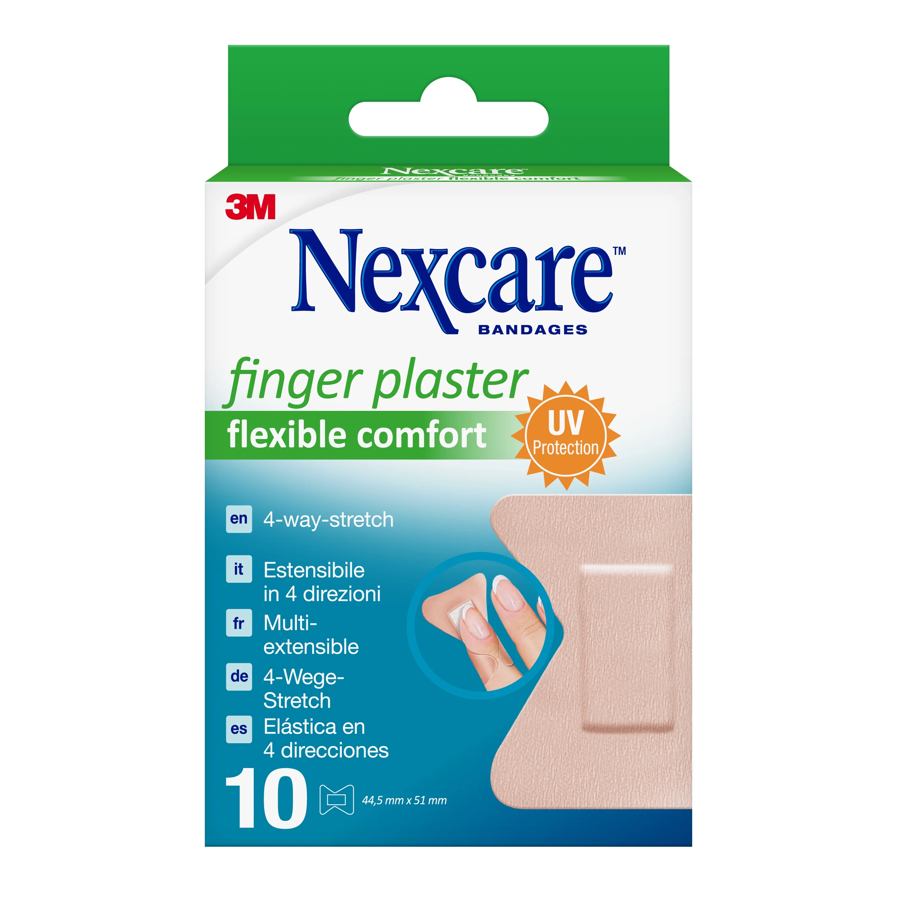 3M Nexcare Flexible Comfort náplasti na prsty 1 ks