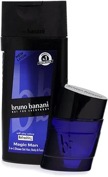BRUNO BANANI MAGIC MAN EDT 30ML+SPR GEL 250ML 1SET 1×1 set, pánska darčeková sada