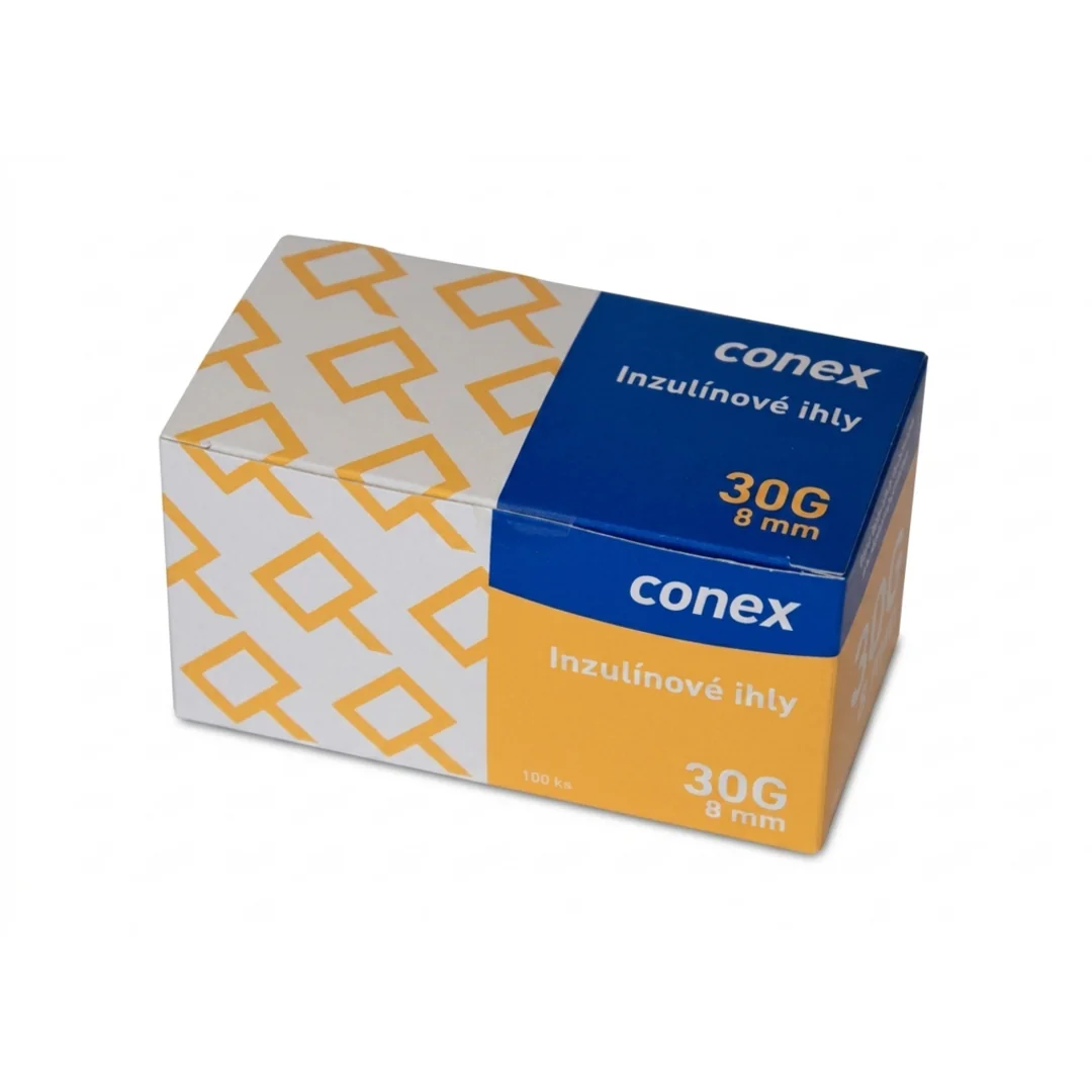 CONEX Ihla do inzulinoveho pera 8mm, 30G 100ks