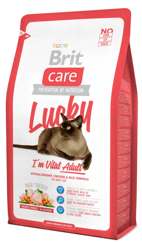 Brit Care Cat Lucky I´M Vital Adult