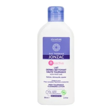 JONZAC Reactive ODLIČOVACIE MLIEKO BIO na intolerantnú pleť 1×200 ml, odličovacie mlieko