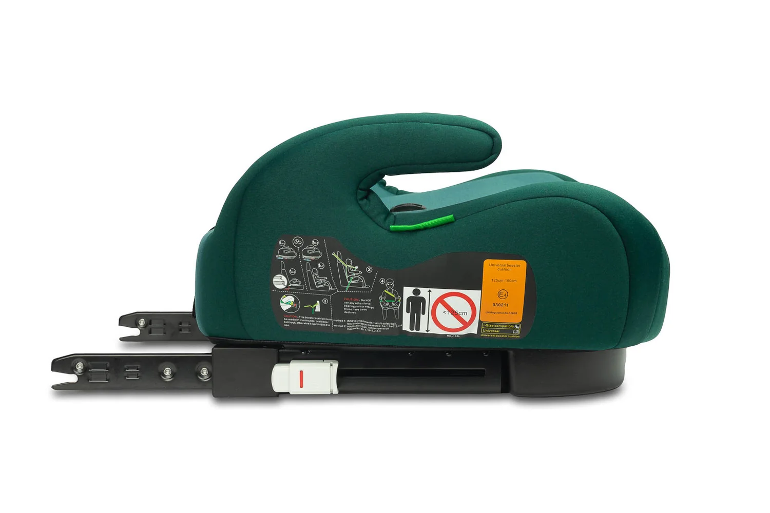 Podsedák do auta, isofix I-SIZE Puma - zelený 