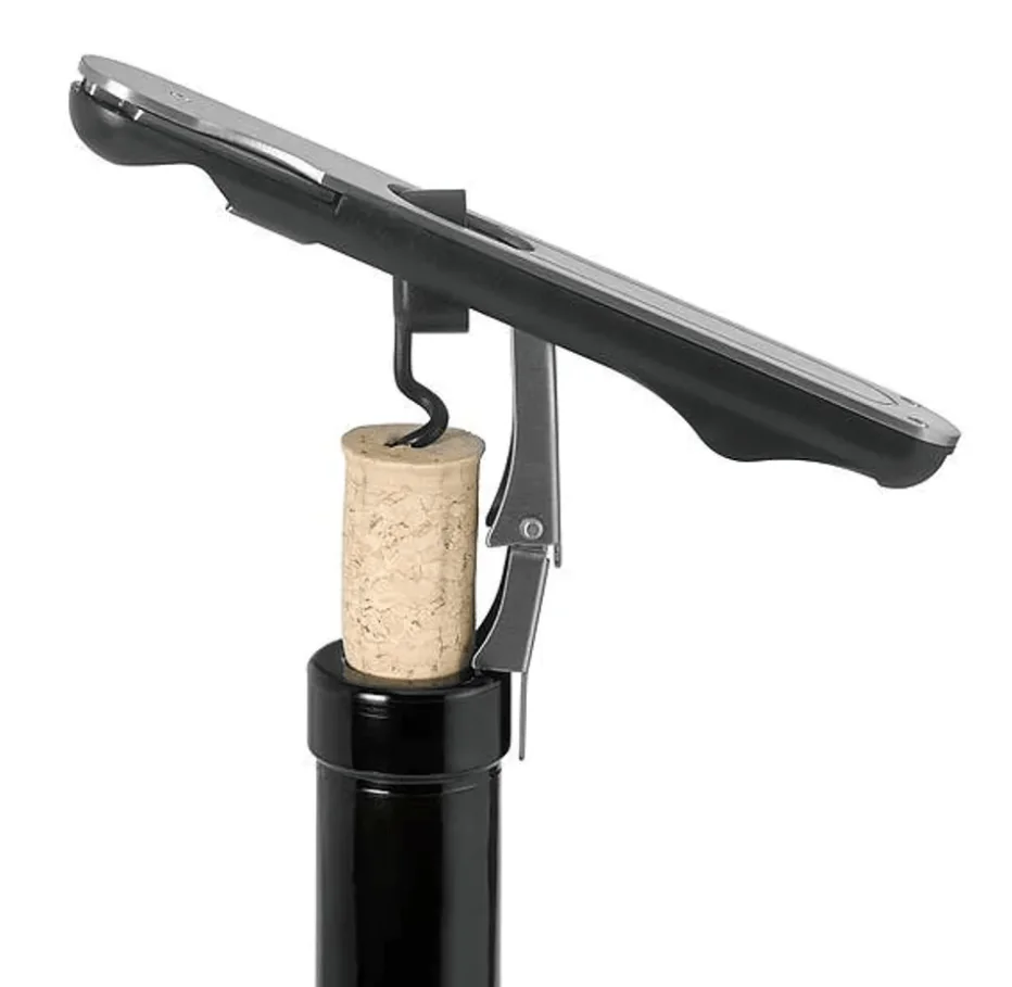 AdHoc 2-stupňový otvárač na fľaše a korkové zátky KU50 PUSHPULL