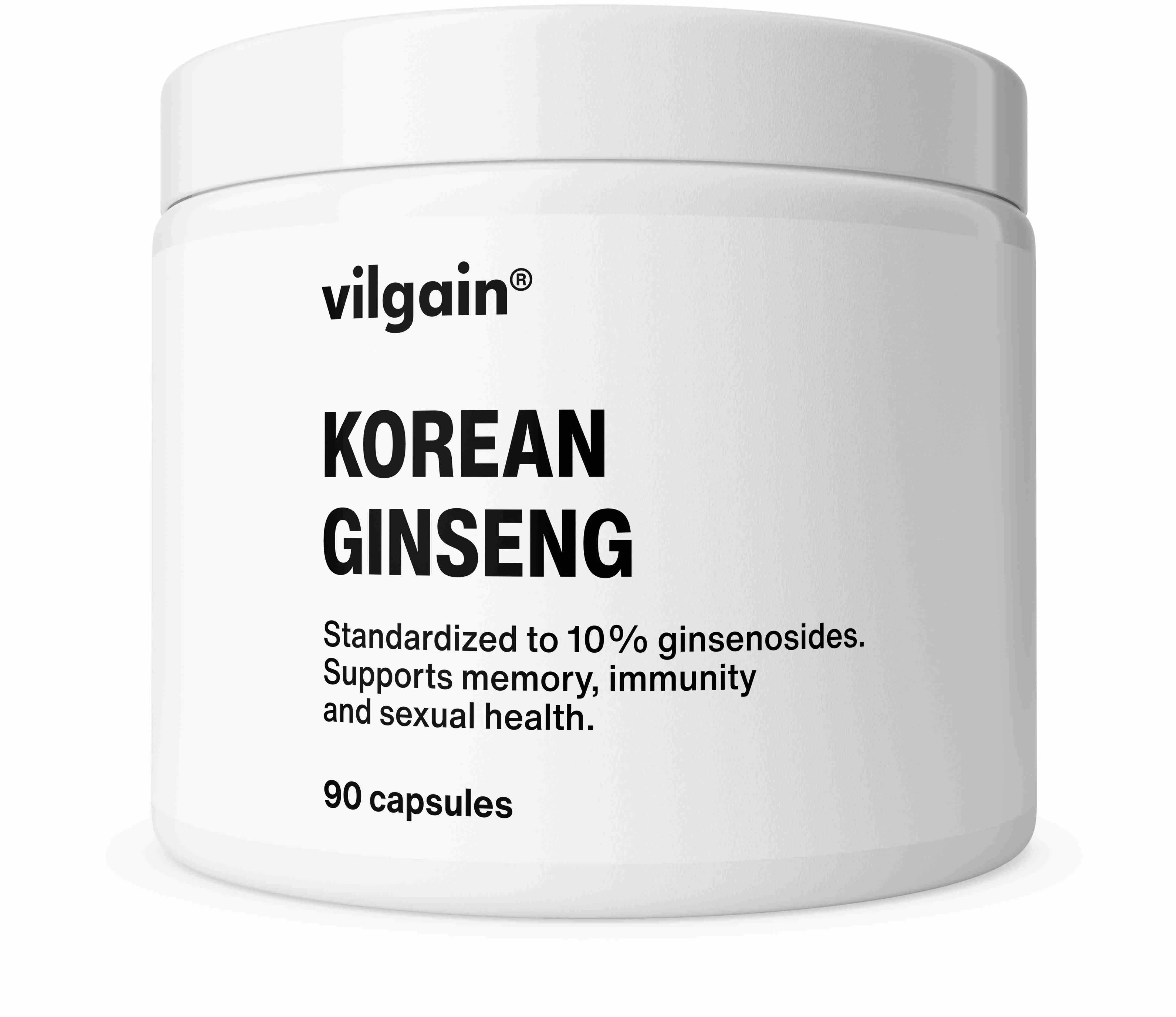 Vilgain Kórejský ženšen 90 cps