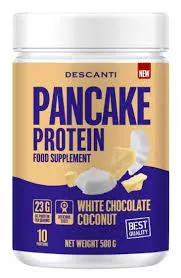 Descanti Pancake biela čokoláda/kokos