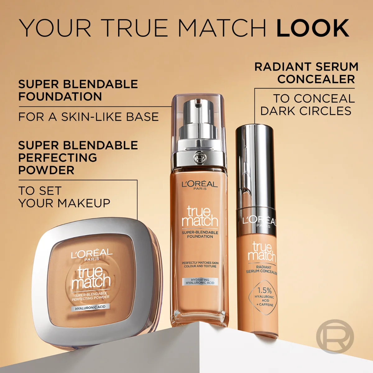 L´Oréal Paris True Match 0.5N make-up, 30 ml 1×30 ml, make-up