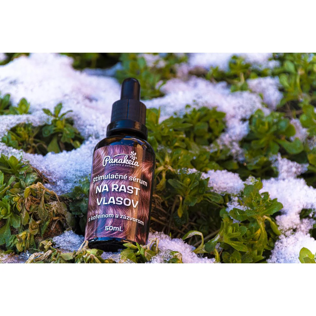Stimulačné sérum na rast vlasov s kofeínom a zázvorom 50ml