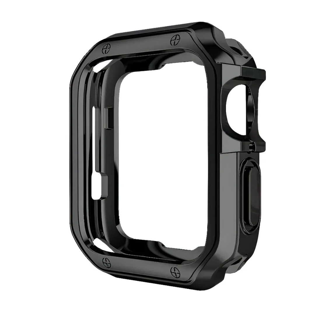 MG Soft Strong puzdro na Apple Watch 4/5/6/SE 40mm, čierne