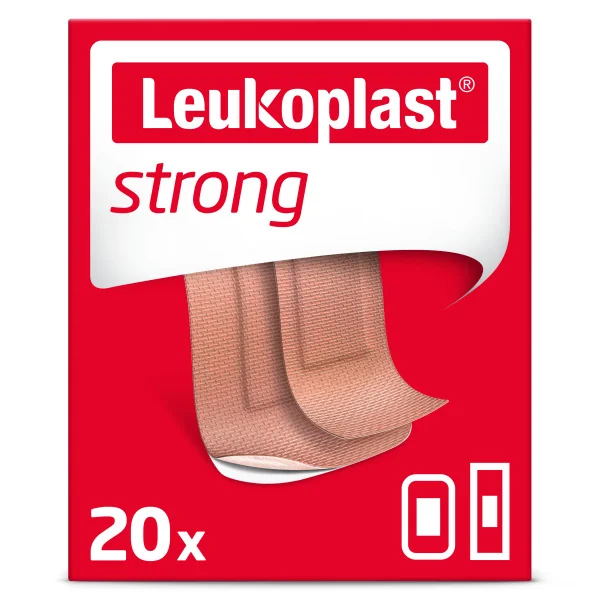 Leukoplast® strong 1x20 ks, náplasť na rany