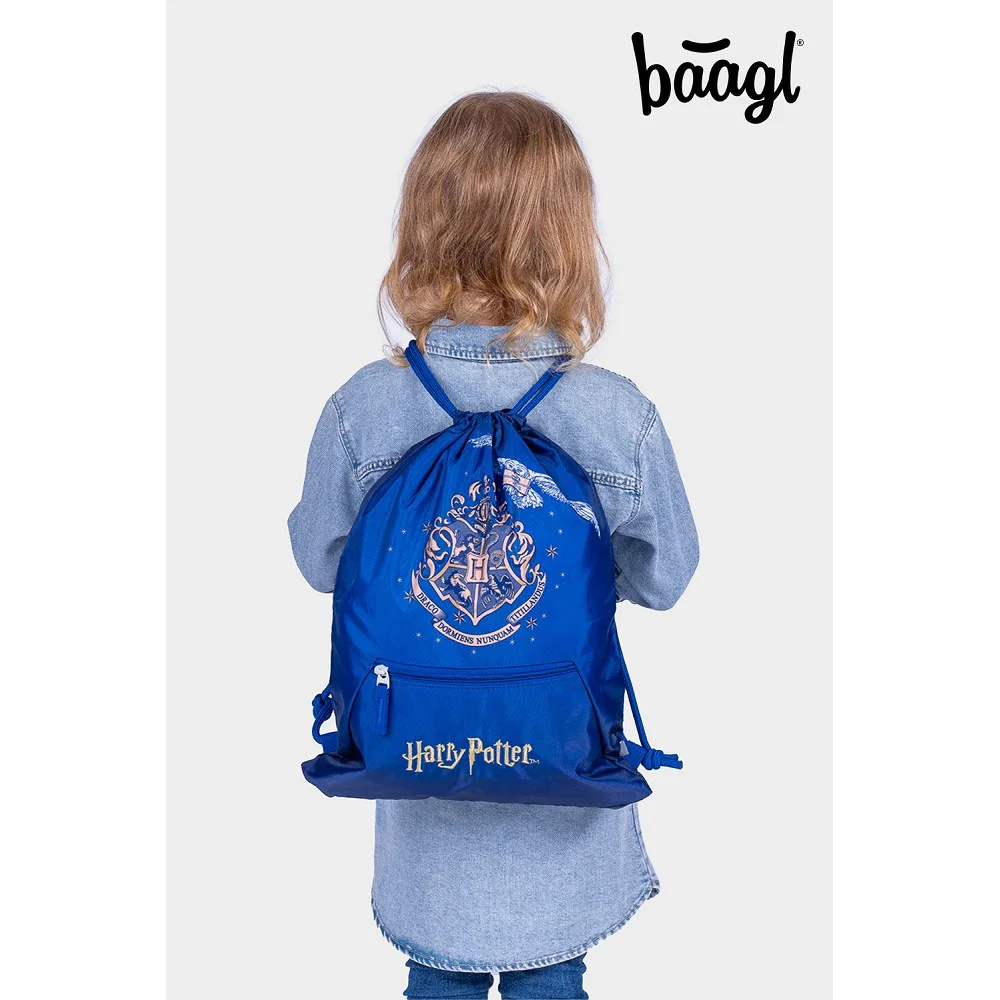 Vrecko s vreckom Harry Potter Hedviga biela, 20x15 cm