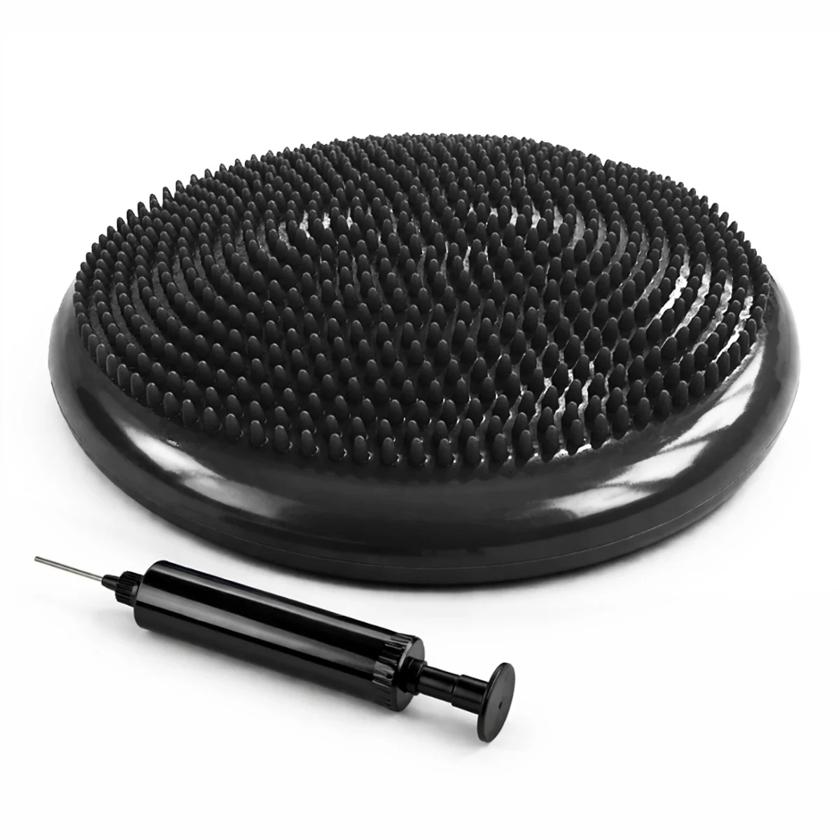MG Sensory Cushion balančná podložka na cvičenie, čierna