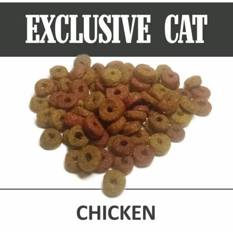 DELIKAN EXCLUSIVE CAT Chicken 10kg Krmivo pre vonkajšie a vnútorné mačky s kuracím mäsom