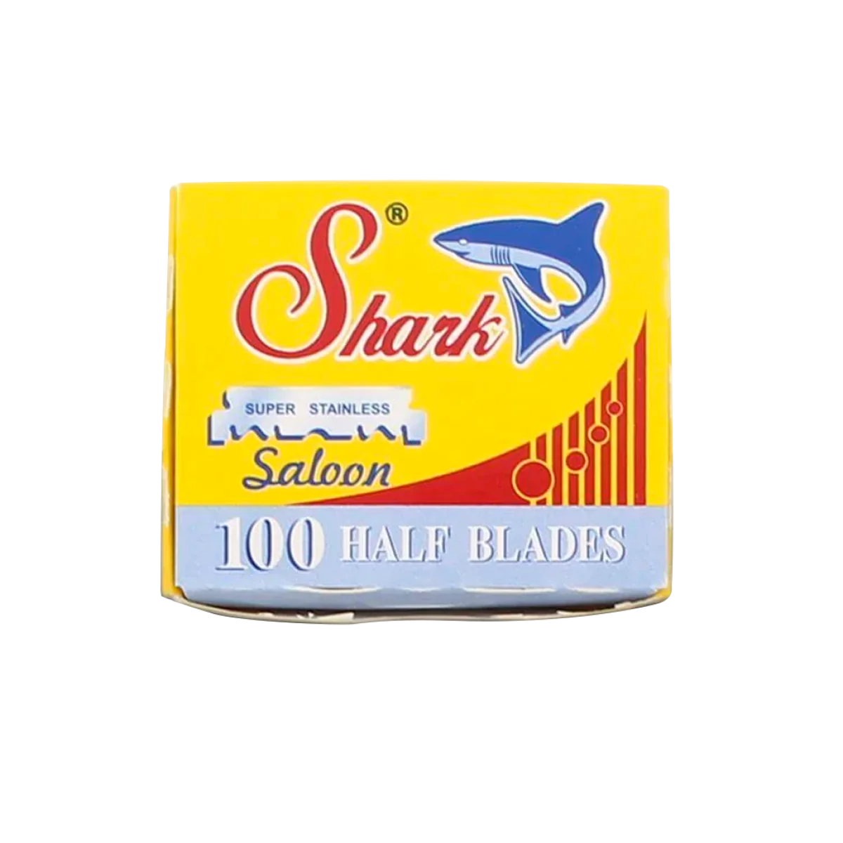 Barber žiletky Shark super stainless EXTRA ostre  Salon size 100pcs