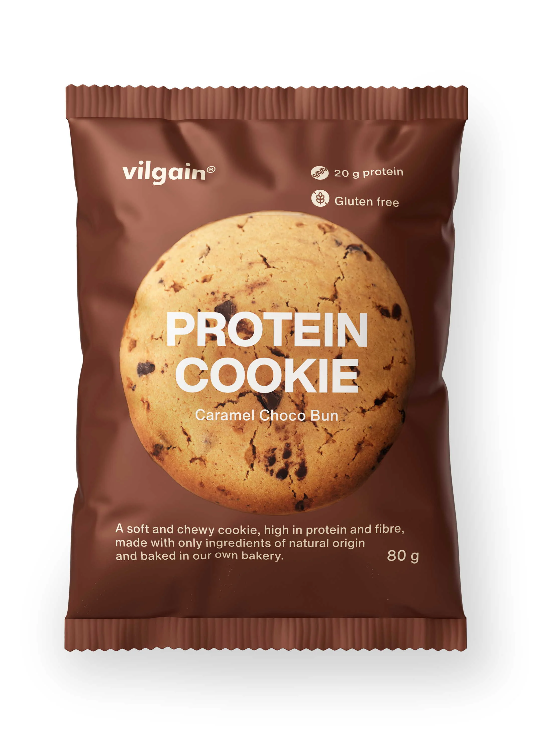 Vilgain Protein Cookie čokoláda a karamel 80 g