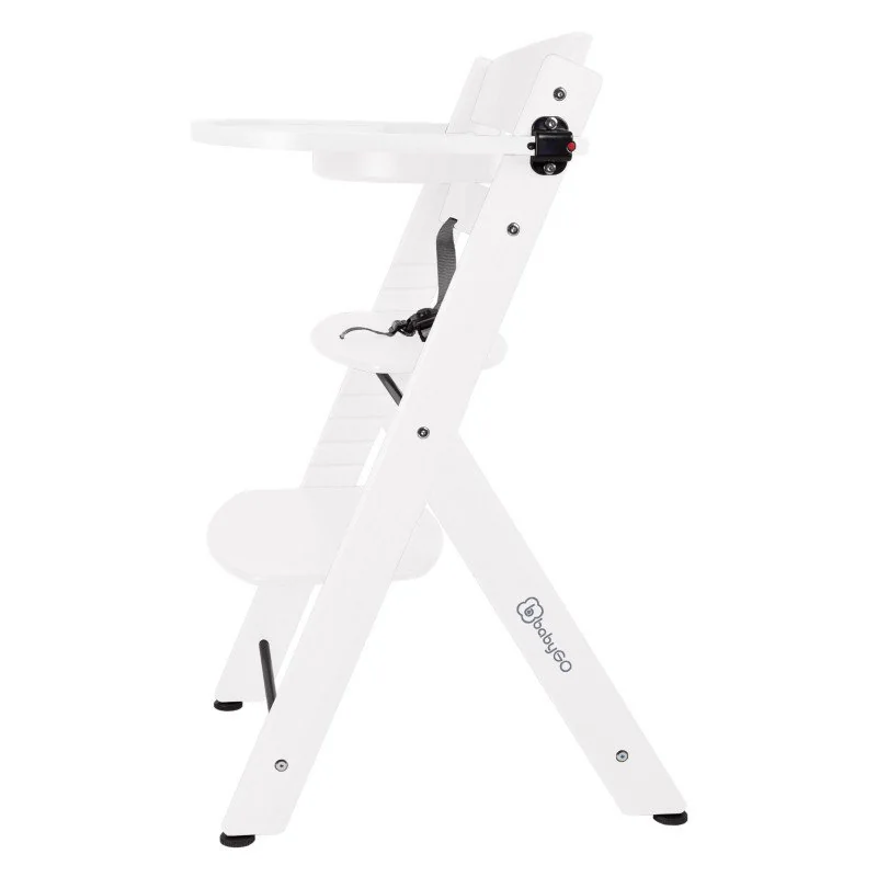 BABYGO jedálenská stolička FAMILY XL White