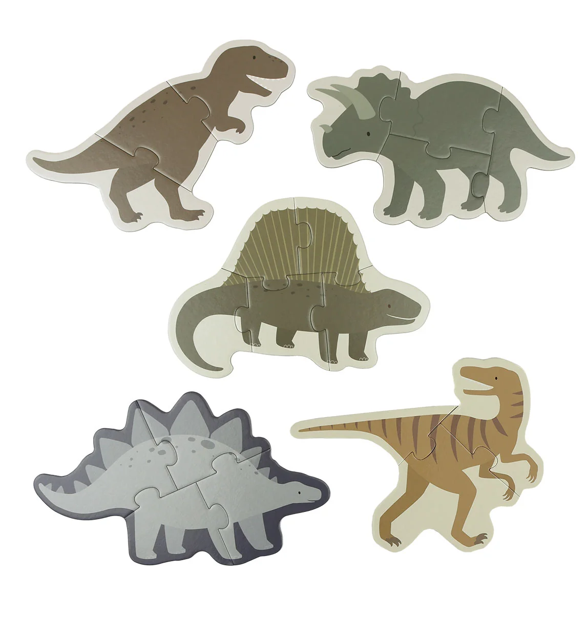 A Little Lovely Company - puzzle s dinosaurami