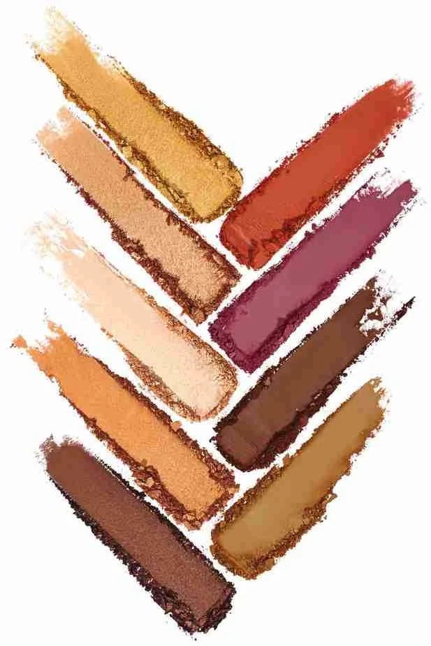 Yves Rocher Paleta 9 očných tieňov Lande Ambrée COULEURS NATURE 1×13,5 g, paleta očných tieňov