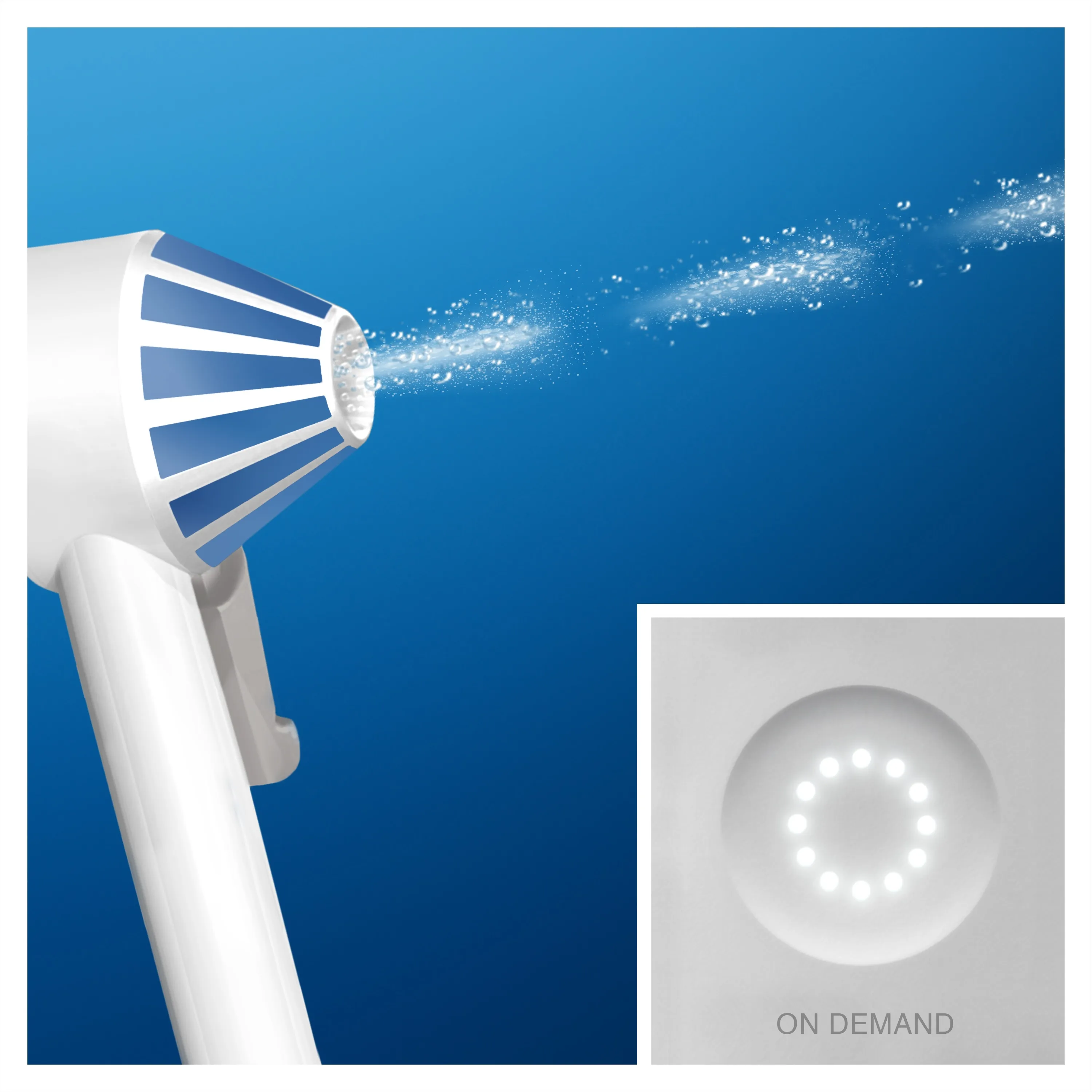 Oral-B AquaCare 6 Pro Expert ústna sprcha + 2NH 1×1 ks, sústna sprcha