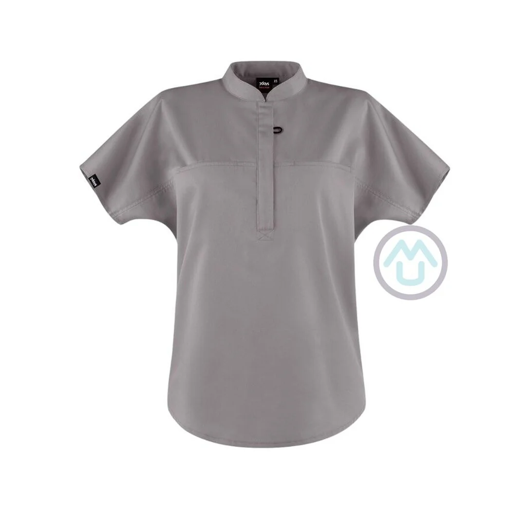 Zdravotnícka blúza LONDON (TENCEL™) - svetlo šedá M