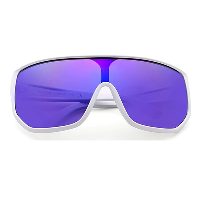 KDEAM Glendale 4 slnečné okuliare, White / Blue