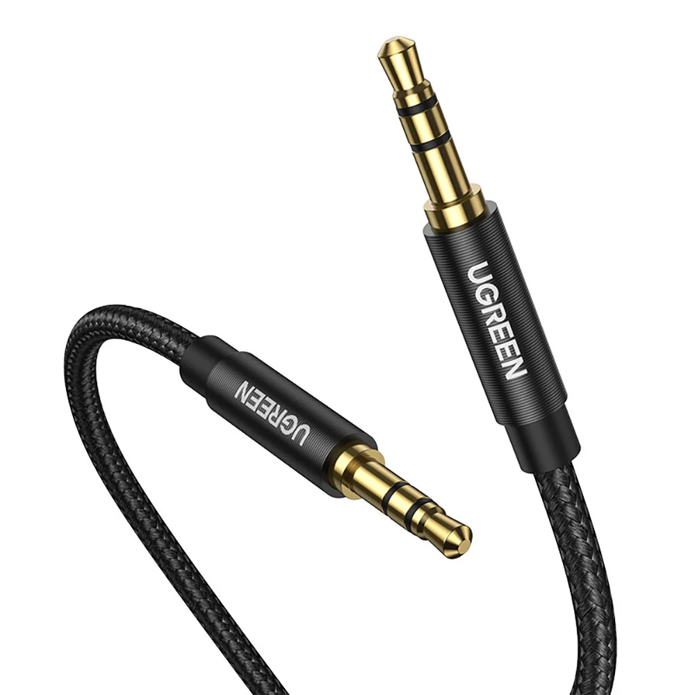 Ugreen AV112 audio kábel 3.5mm mini jack M/M 2m, čierny