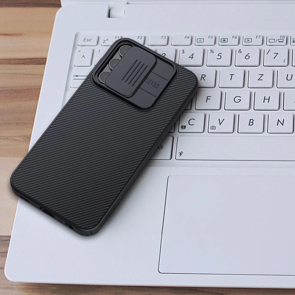 Nillkin CamShield kryt na Samsung Galaxy A15 4G / 5G, čierny