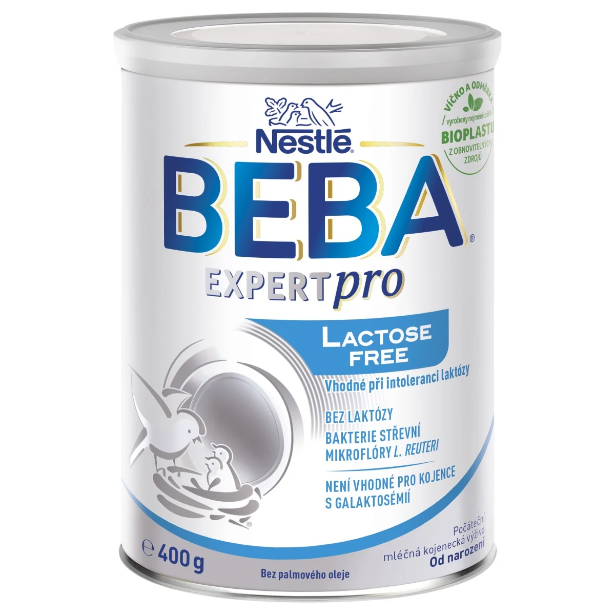 BEBA EXPERT pro Lactose free počiatočná dojčenská výživa 1x400 g, dojčenská mliečna výživa (od narodenia)