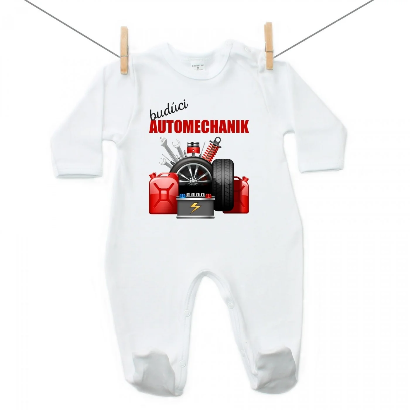 Boodyy Overal Budúci automechanik Veľkosť: 80