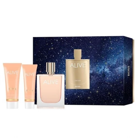 Hugo Boss Alive Edp 80ml+Lot 75ml+Shg 50ml 1×1 set