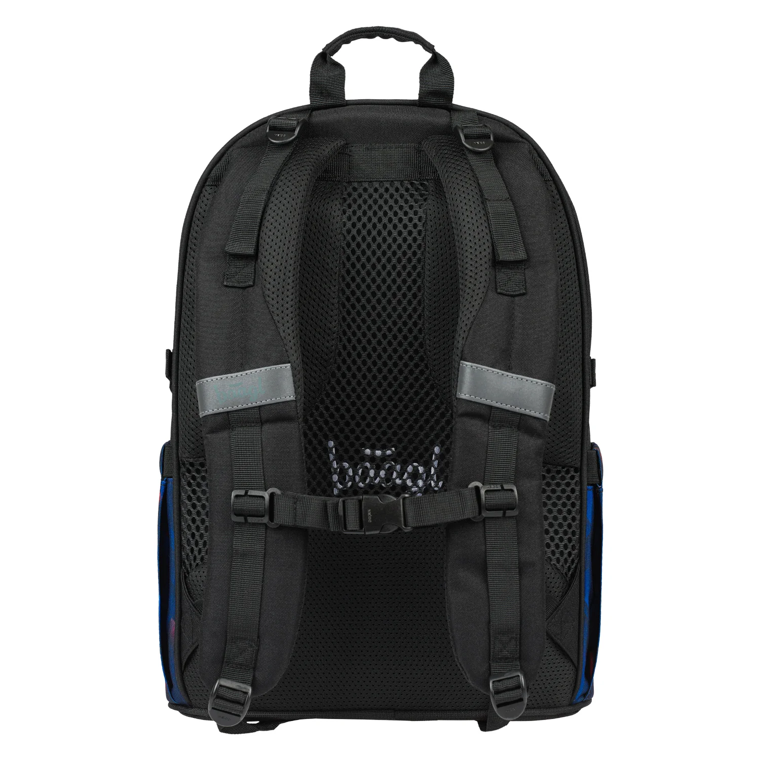 Baagl školský batoh Skate Indigo s popruhmi na skateboard