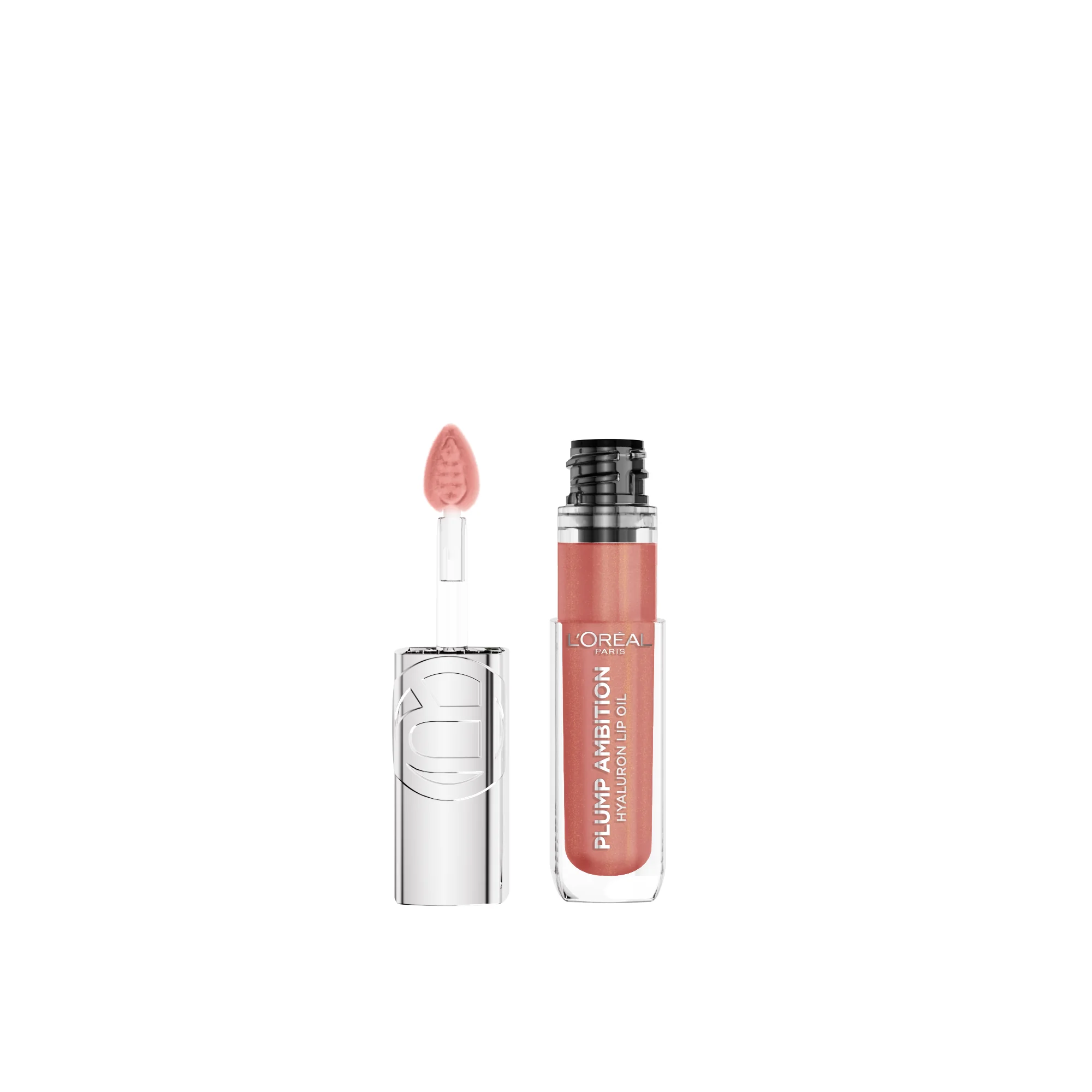 L’Oréal Paris Plump Ambition 650 Nude Macaron lesk na pery 1×5 ml, lesk na pery
