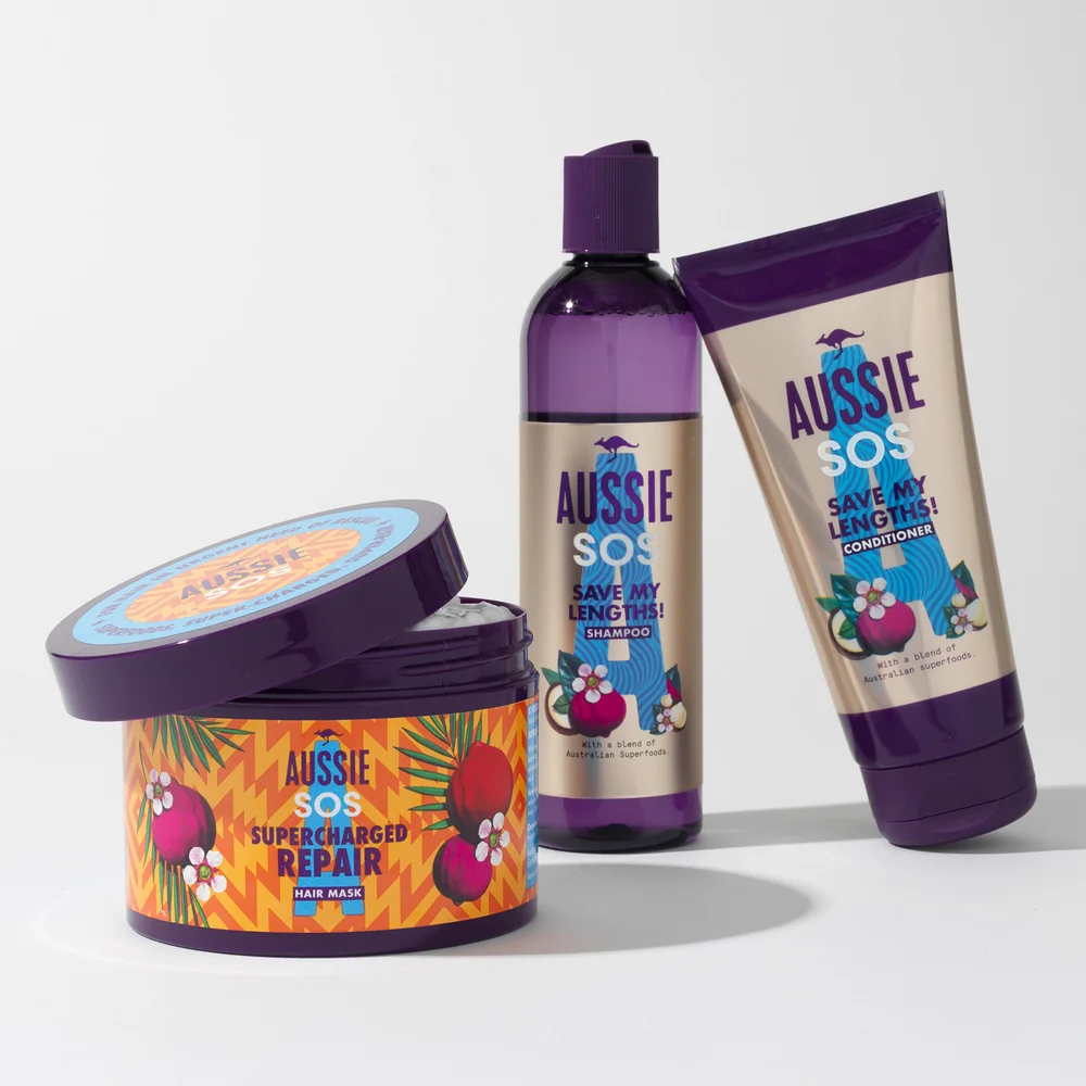 Aussie SOS Save My Lengths! Kondicionér Na Poškodené Vlasy 1×200ml, kondicionér na poškodené vlasy